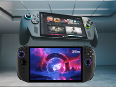 华硕 ROG Xbox Ally X 位于联想Legion Go 2 的上方（图片来源：Xbox Gaming，联想，有编辑）。