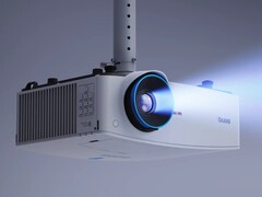 明基 LK935 4K 激光会议室投影机亮度高达 5500 流明。(图片来源：明基）