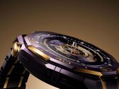 华为 Watch Ultimate Design 皇家金智能手表（如图）现已在欧洲上市。(图片来源：华为）