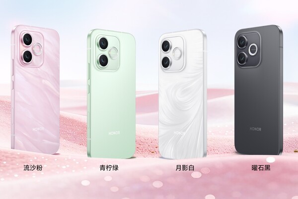 Honor X80i 有四种颜色可供选择。