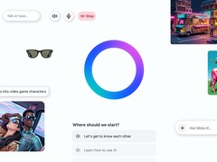 Meta AI 应用程序（图片来源：Meta）