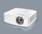 Optoma UHD35STx投影机可以投射出300英寸（约762厘米）宽的图像。(图片来源：Optoma)