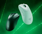 黑色和白色配色的 Razer DeathAdder V4 Pro 游戏鼠标（图片来源：Razer）