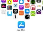 App Store 标志配以热门应用图标。苹果公司现在必须为其在应用商店外发生的支付所收取的费用进行辩护。