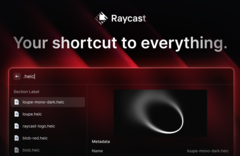 适用于 Windows 的 Raycast 现在通过邀请提供测试版。(图片来源：Raycast）