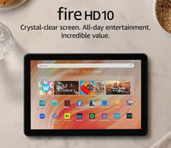 最新款亚马逊 Fire HD 10 平板电脑于 2023 年发布。