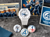卡西欧 G-Shock x 漫威影业神奇四侠系列手表已抵达英国。(图片来源：卡西欧）