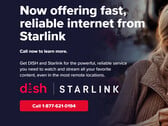 DISH 开始提供 Starlink 卫星互联网。(图片来源：DISH）
