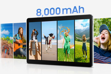 三星Galaxy Tab S10 Lite 拥有 8,000 毫安时电池（图片来源：三星）