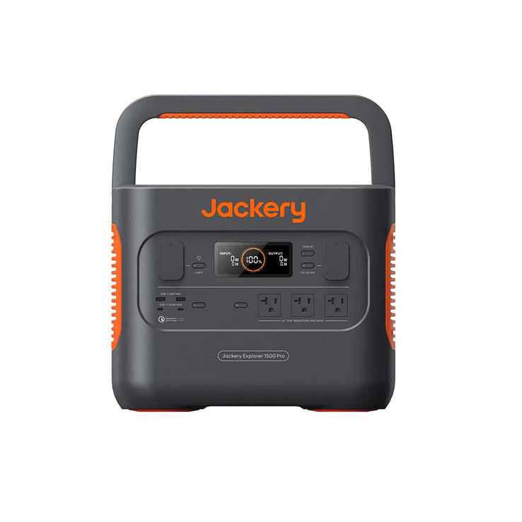 Jackery Explorer 1500 Pro便携式发电站。(图片来源：Jackery)
