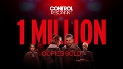 一张宣布 Control Resonant 已售出 100 万份的横幅