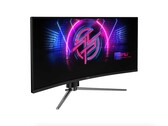 微星 MPG 346CQRF X24 超宽屏是一款规格精良的 34 英寸 240 Hz 曲面游戏显示器。(图片来源：微星）