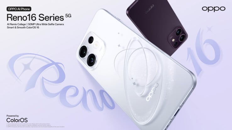OPPO Reno 16系列全球版已确认发布。