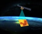 描述 MethaneSAT 卫星的图像。(图片来源：MethaneSAT - EDF）