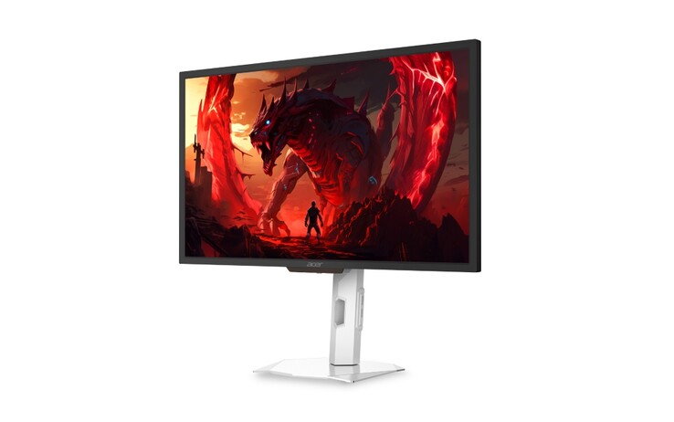 宏碁 Nitro XV273U W1 游戏显示器支持 1 毫秒响应时间（图片来源：Acer）