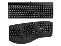 Adesso 发布 EasyTouch 130（上）和 EasyTouch 150（下）机械键盘。(图片来源：Adesso）