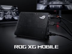 华硕在部分市场提供两种 NvidiaGeForce RTX 50 版本的 ROG XG Mobile(2025)。(图片来源:华硕)