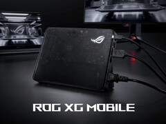 华硕在部分市场提供两种 NvidiaGeForce RTX 50 版本的 ROG XG Mobile(2025)。(图片来源:华硕)
