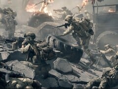 显示战斗中士兵的图片。(图片来源：EA） 