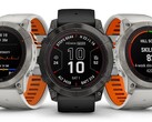 Garmin Fenix 7（如图）和相关智能手表正在进行新的测试版更新。(图片来源：Garmin）