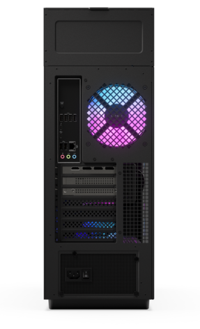 HP Omen Max 45L：后 I/O。(图片来源：惠普）