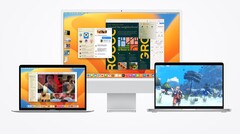 macOS Ventura 13.3给Mac带来了一些变化，包括改进的Freeform应用。(图片来源：Apple)