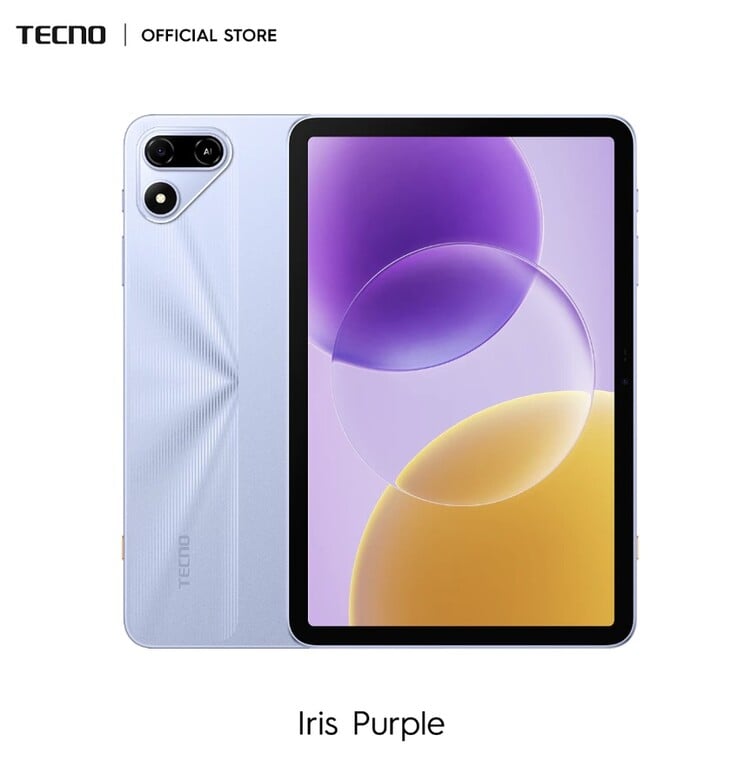 Tecno Megapad SE 2(鸢尾紫色款)。