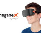 Shiftall 发布配备双 2560x2560 120 Hz OLED 显示屏的 MeganeX 超轻 VR 头显。(来源：Shiftall）