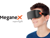 Shiftall 发布配备双 2560x2560 120 Hz OLED 显示屏的 MeganeX 超轻 VR 头显。(来源：Shiftall）