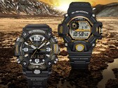 新款卡西欧 G-Shock GDG-B100 手表以 GG-B100Y（左）为基础