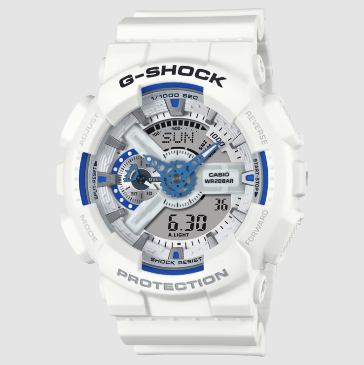 卡西欧 G-Shock GA110HDS-7A 手表。(图片来源：卡西欧）