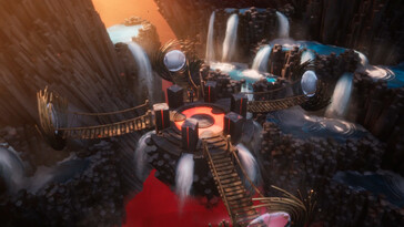 显示 Dreamscaper 中环境的图片。