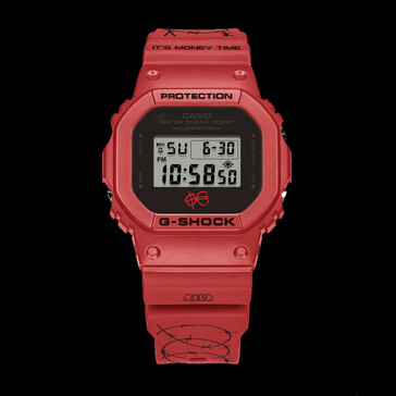 卡西欧 G-Shock DW-5600SFE25-4。(图片来源：卡西欧意大利公司）