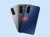 Galaxy A17 三种颜色的非官方渲染图。(图片来源：Android Headlines）