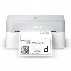 Munbyn RW403B 热敏标签打印机的分辨率为 203 dpi（图片来源：Munbyn） 