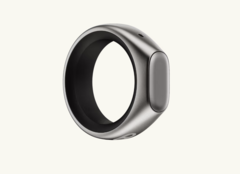 Stream Ring 佩戴在用户的食指上,具有防雨和洗手功能。(图片来源:Sandbar)