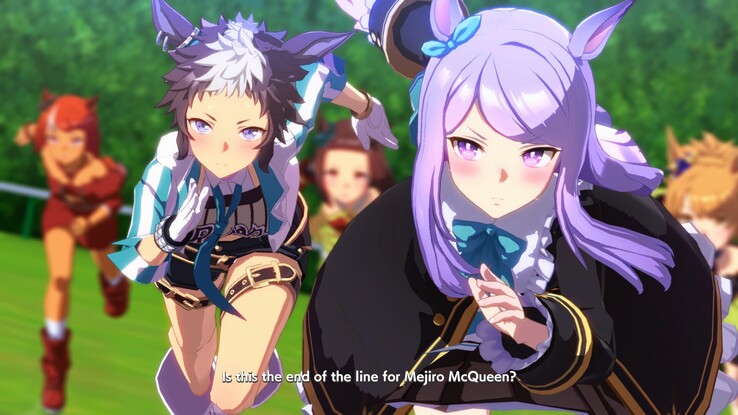 Umamusume：漂亮的德比动漫骑师在奔跑（图片来源：Steam）