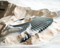 使用粘合剂喷射技术用沙子打印出的汽车零件（图片来源：ExOne）