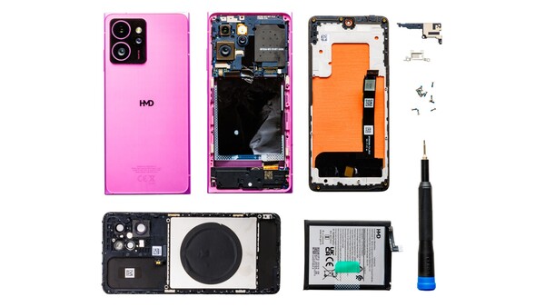 第二代 HMD Skyline 还将具备第二代可修复性。(图片来源：HMD）