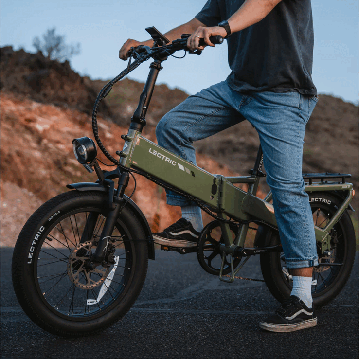 力克 XP4 电动自行车 750 瓦电机版单次充电续航里程可达 85 英里（136.7 公里）（图片来源：力克）