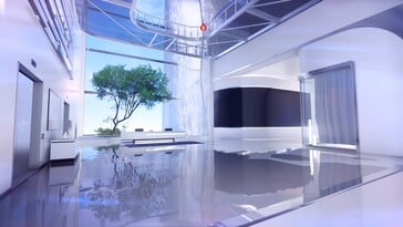 图中:一张《Mirror's Edge Catalyst》的游戏截图。