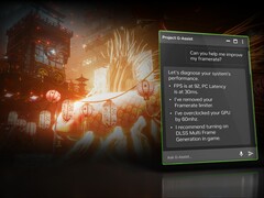 Nvidia 的 G-Assist AI 助手可以通过简单的语音命令帮助改善游戏体验。(图片来源：Nvidia）