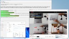 打开多个浏览器标签页和播放 4K 视频材料时的最大延迟