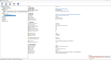 NvidiaGeForce RTX 4050 HWInfo 摘要