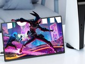 这款全新的便携式 18 英寸显示器采用 120Hz 频率，可能适合用于游戏（图片来源：Uperfect）