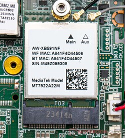 Geekom A7 的无线局域网模块