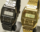 卡西欧复古 A1100GGV-8（银色）和 A1100GV-9（金色）。(图片来源：@geesgshock on Instagram）