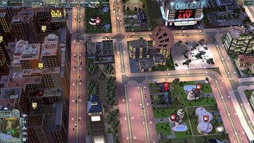 图为:《City Life 2008》的游戏截图。