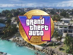 纪念币上的 GTA 6 徽标