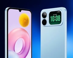 Honor Play 20A 的背面配有副屏,用于通过主摄像头拍摄自拍。
